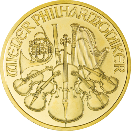 1 oz Austria Philharmoniker kuldmünt MIX (eelnevad aastad)