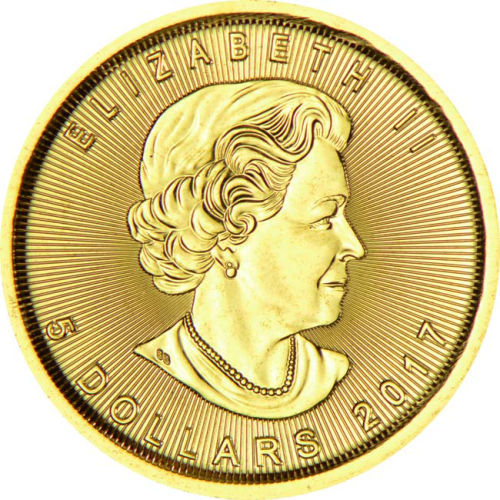 1/10 oz Kanada Maple Leafi kuldmünt (eelnevad aastad)