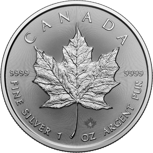 1 oz Kanada Maple Leaf hõbemünt (2025)