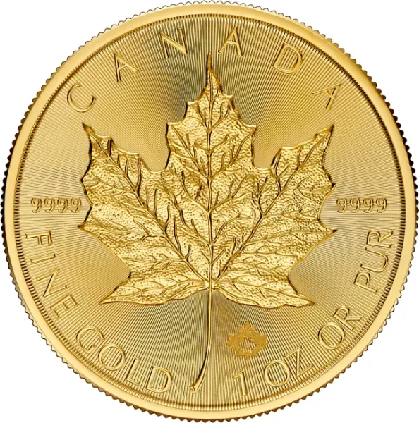 1 oz Kanada Maple Leaf kuldmünt (2025)