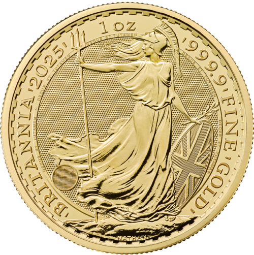1 oz Suurbritannia Britannia kuldmünt (2025)