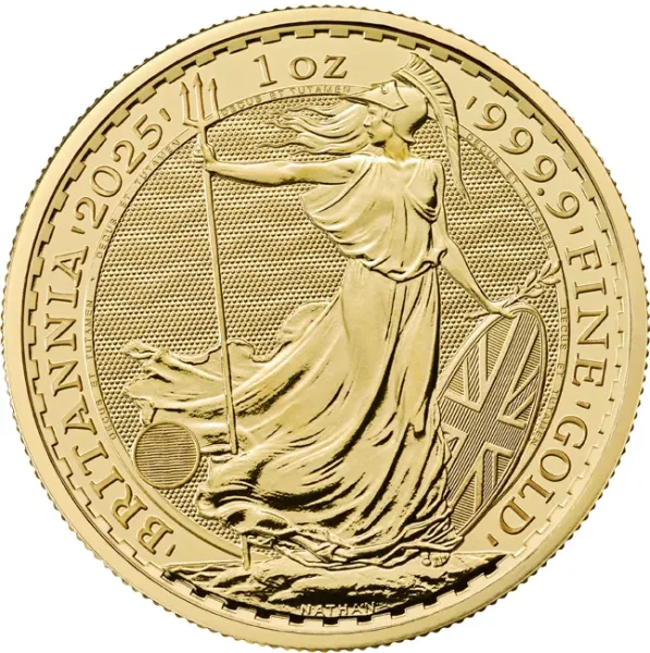 1 oz Suurbritannia Britannia kuldmünt (2025)