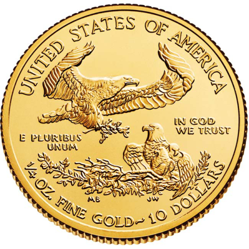 1/4 oz Ameerika Eagle kuldmünt (eelnevad aastad)