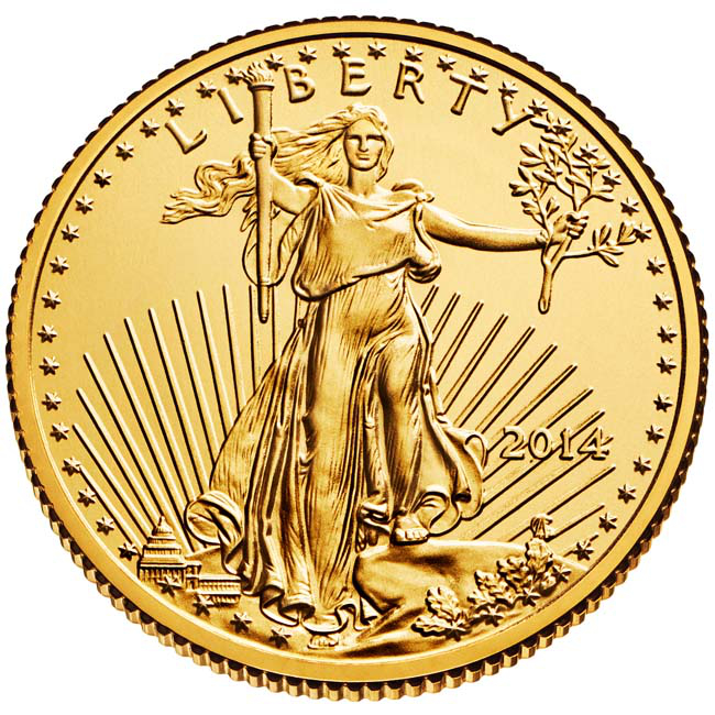 1/10 oz Ameerika Eagle kuldmünt (eelnevad aastad)