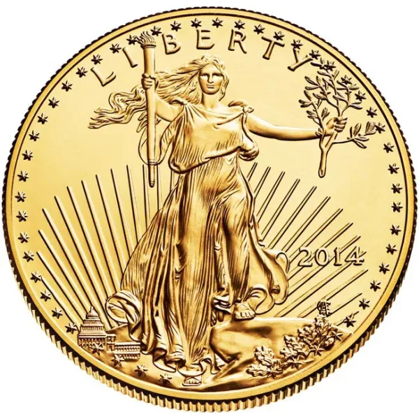 1 oz Ameerika Eagle kuldmünt (eelnevad aastad)