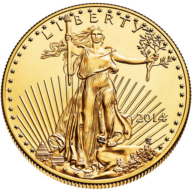 1 oz Ameerika Eagle kuldmünt (eelnevad aastad)