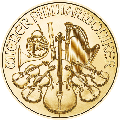 1/25 oz Austria Philharmoniker kuldmünt (2026)