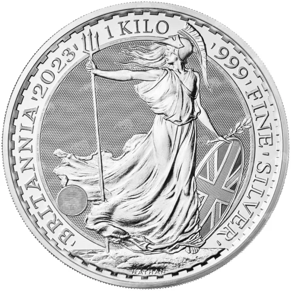 1 kg Britannia hõbemünt